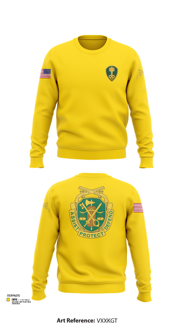 Crew Neck Sweatshirt, 785th Military Police Battalion, , Teamtime, Team time, sublimation, custom sports apparel, team uniforms, spirit wear, spiritwear, sports uniforms, custom shirts, team store, custom team store, fundraiser sports, apparel fundraiser