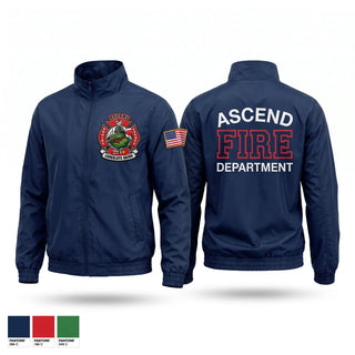 Windbreaker, Ascend Fire Department, Fire Department, Teamtime, Team time, sublimation, custom sports apparel, team uniforms, spirit wear, spiritwear, sports uniforms, custom shirts, team store, custom team store, fundraiser sports, apparel fundraiser