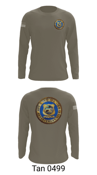 Long Sleeve Performance Shirt, Olive Branch Police Department, Police, Teamtime, Team time, sublimation, custom sports apparel, team uniforms, spirit wear, spiritwear, sports uniforms, custom shirts, team store, custom team store, fundraiser sports, apparel fundraiser