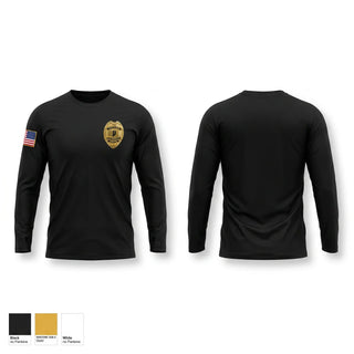 Long Sleeve Performance Shirt, Police, Police, Teamtime, Team time, sublimation, custom sports apparel, team uniforms, spirit wear, spiritwear, sports uniforms, custom shirts, team store, custom team store, fundraiser sports, apparel fundraiser