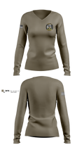 92S30 ALC Class 002-26 Women's Long Sleeve V-neck Shirt - 100