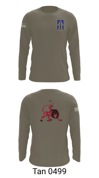 Long Sleeve Performance Shirt, Charlie’s Battery 1st Battalion 163rd Field Artillery Division, National Guard, Teamtime, Team time, sublimation, custom sports apparel, team uniforms, spirit wear, spiritwear, sports uniforms, custom shirts, team store, custom team store, fundraiser sports, apparel fundraiser