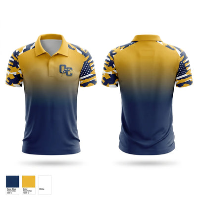 Oakmont chargers Short Sleeve Performance Polo - 1