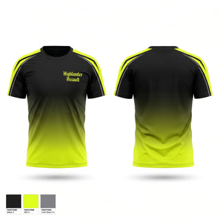 Short Sleeve Performance Shirt, Highlander Assault, , Teamtime, Team time, sublimation, custom sports apparel, team uniforms, spirit wear, spiritwear, sports uniforms, custom shirts, team store, custom team store, fundraiser sports, apparel fundraiser