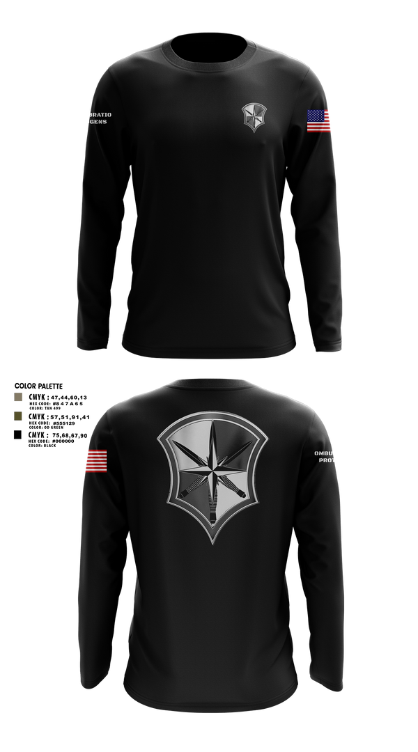Long Sleeve Performance Shirt, AOSD, Army, Teamtime, Team time, sublimation, custom sports apparel, team uniforms, spirit wear, spiritwear, sports uniforms, custom shirts, team store, custom team store, fundraiser sports, apparel fundraiser