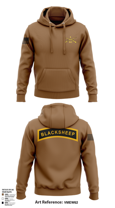 1st PLT B Co 1-173IN 18514147 Hoodie - 22
