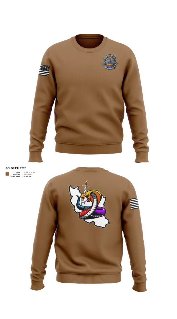 Crew Neck Sweatshirt, Iran DCIT, Army, Teamtime, Team time, sublimation, custom sports apparel, team uniforms, spirit wear, spiritwear, sports uniforms, custom shirts, team store, custom team store, fundraiser sports, apparel fundraiser