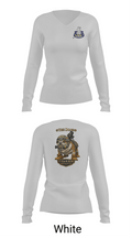 C-co 4-31 INF Mortar Section 82758806 Women's Long Sleeve V-neck Shirt - 11