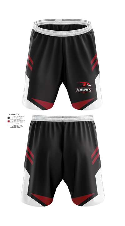 HAWKS Athletic Shorts With Pockets - 21