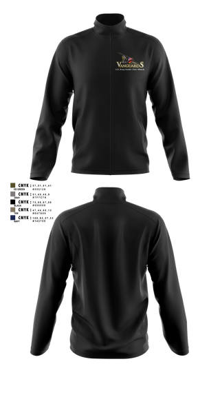 Fleece Jacket, U.S. Army Health Clinic Vilseck, Army, Teamtime, Team time, sublimation, custom sports apparel, team uniforms, spirit wear, spiritwear, sports uniforms, custom shirts, team store, custom team store, fundraiser sports, apparel fundraiser