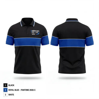 Short Sleeve Performance Polo, Barracuda Swim Club, Swimming, Teamtime, Team time, sublimation, custom sports apparel, team uniforms, spirit wear, spiritwear, sports uniforms, custom shirts, team store, custom team store, fundraiser sports, apparel fundraiser
