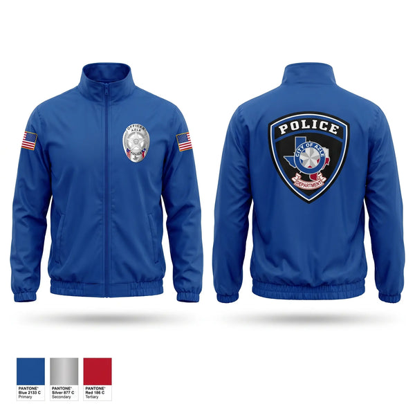 Windbreaker, Azle Police, Police, Teamtime, Team time, sublimation, custom sports apparel, team uniforms, spirit wear, spiritwear, sports uniforms, custom shirts, team store, custom team store, fundraiser sports, apparel fundraiser