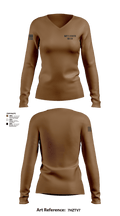 Det 1 230th En CO 93480628 Women's Long Sleeve V-neck Shirt - 15