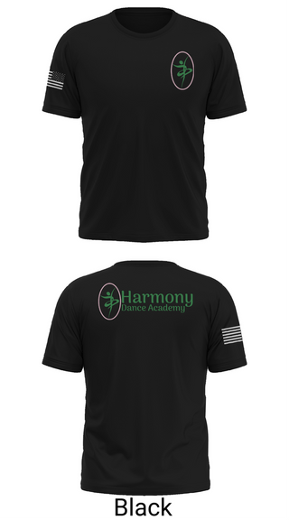 Short Sleeve Performance Shirt, Harmony Dance Academy, Cheer, Teamtime, Team time, sublimation, custom sports apparel, team uniforms, spirit wear, spiritwear, sports uniforms, custom shirts, team store, custom team store, fundraiser sports, apparel fundraiser