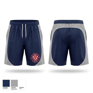 Athletic Shorts With Pockets, Rescue 301, Fire Department, Teamtime, Team time, sublimation, custom sports apparel, team uniforms, spirit wear, spiritwear, sports uniforms, custom shirts, team store, custom team store, fundraiser sports, apparel fundraiser