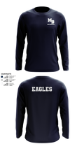 MB EAGLES Women's Basketball 49387606 Long Sleeve Performance Shirt 1