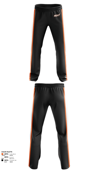 Sweatpants, Hudson Heat, Men's Basketball, Teamtime, Team time, sublimation, custom sports apparel, team uniforms, spirit wear, spiritwear, sports uniforms, custom shirts, team store, custom team store, fundraiser sports, apparel fundraiser