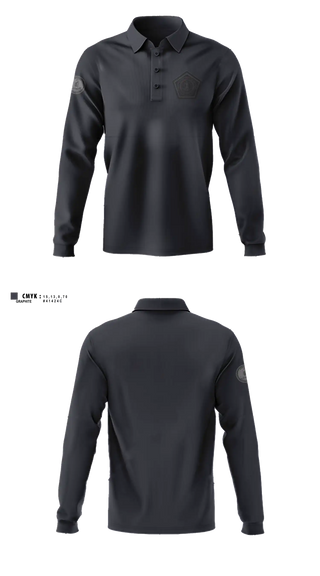 Long Sleeve Performance Polo, VSP, EPD, Police, Teamtime, Team time, sublimation, custom sports apparel, team uniforms, spirit wear, spiritwear, sports uniforms, custom shirts, team store, custom team store, fundraiser sports, apparel fundraiser