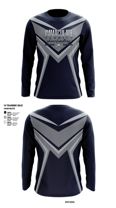 Immaculate Cheer 87998282 Long Sleeve Performance Shirt 1