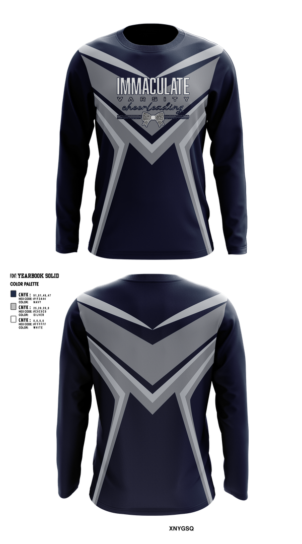 Long Sleeve Performance Shirt, Immaculate Cheer, Cheer, Teamtime, Team time, sublimation, custom sports apparel, team uniforms, spirit wear, spiritwear, sports uniforms, custom shirts, team store, custom team store, fundraiser sports, apparel fundraiser