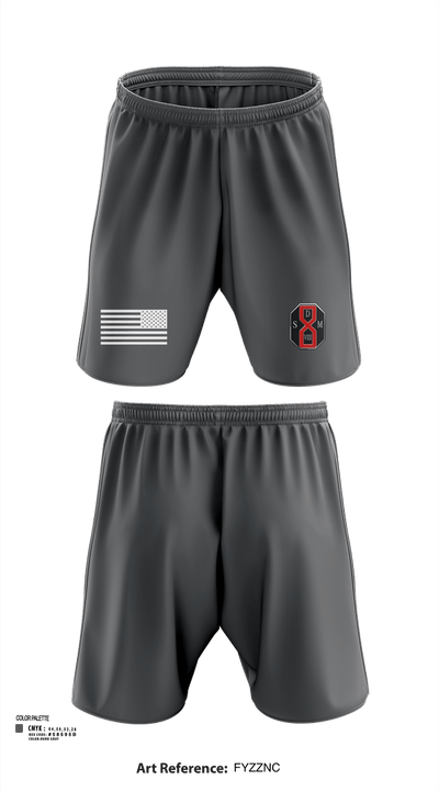 Los Angeles County Sheriffs 89065683 Athletic Shorts With Pockets - 102