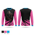 Scary hippos Long Sleeve Performance Shirt - 2