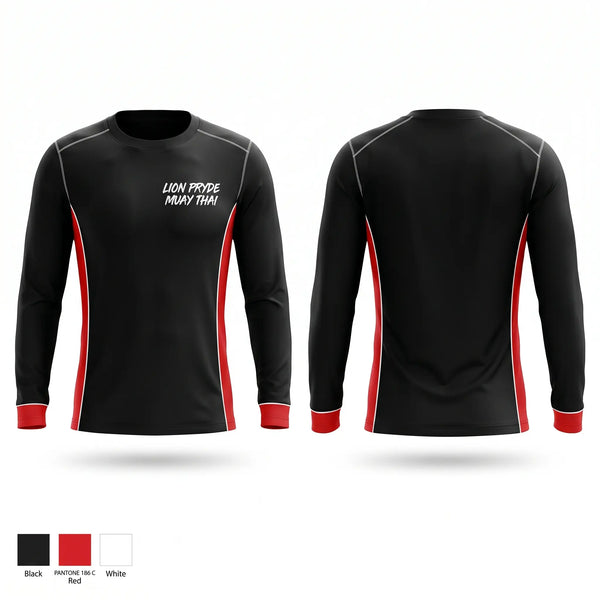 Long Sleeve Performance Shirt, Lion Pryde Muay thai, , Teamtime, Team time, sublimation, custom sports apparel, team uniforms, spirit wear, spiritwear, sports uniforms, custom shirts, team store, custom team store, fundraiser sports, apparel fundraiser