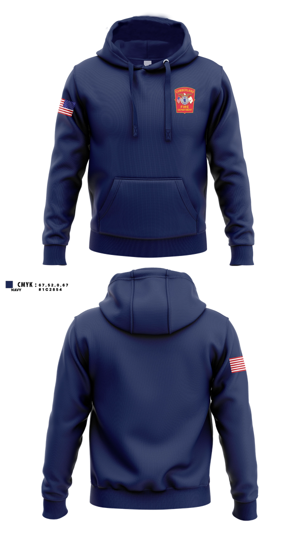Hoodie, Cumberland Fire Department, Fire Department, Teamtime, Team time, sublimation, custom sports apparel, team uniforms, spirit wear, spiritwear, sports uniforms, custom shirts, team store, custom team store, fundraiser sports, apparel fundraiser