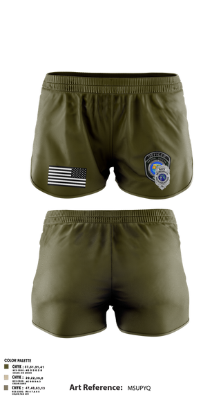 Ranger Panties, METRO SOUTH PROTECTIVE SERVICE, , Teamtime, Team time, sublimation, custom sports apparel, team uniforms, spirit wear, spiritwear, sports uniforms, custom shirts, team store, custom team store, fundraiser sports, apparel fundraiser