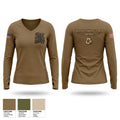 Big dowgs 87781871 Women's Long Sleeve V-neck Shirt - 1