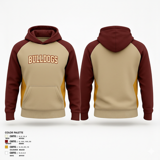 Hoodie, Bulldogs, Men's Basketball, Teamtime, Team time, sublimation, custom sports apparel, team uniforms, spirit wear, spiritwear, sports uniforms, custom shirts, team store, custom team store, fundraiser sports, apparel fundraiser