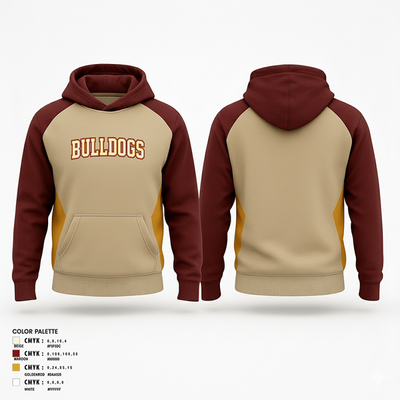 Bulldogs 12864921 Hoodie - 101