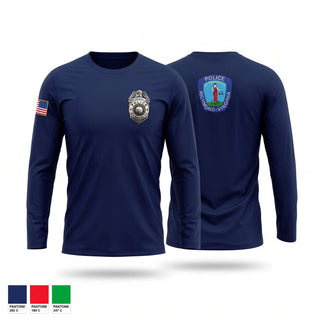 Long Sleeve Performance Shirt, Richmond Police Department, Police, Teamtime, Team time, sublimation, custom sports apparel, team uniforms, spirit wear, spiritwear, sports uniforms, custom shirts, team store, custom team store, fundraiser sports, apparel fundraiser