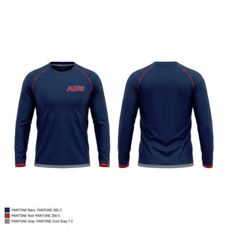 Long Sleeve Performance Shirt, Patriots, Women's Soccer, Teamtime, Team time, sublimation, custom sports apparel, team uniforms, spirit wear, spiritwear, sports uniforms, custom shirts, team store, custom team store, fundraiser sports, apparel fundraiser