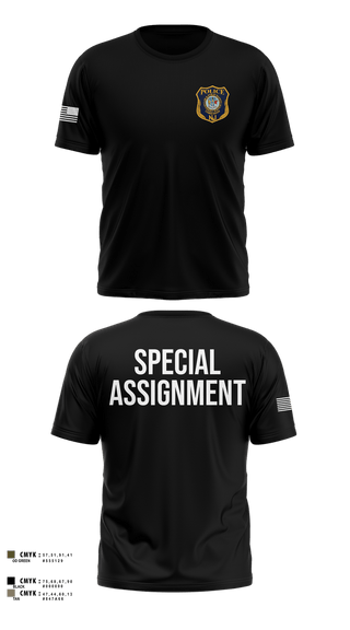 Old School Cotton Feel Shirt, Special assignment OFC, Police, Teamtime, Team time, sublimation, custom sports apparel, team uniforms, spirit wear, spiritwear, sports uniforms, custom shirts, team store, custom team store, fundraiser sports, apparel fundraiser