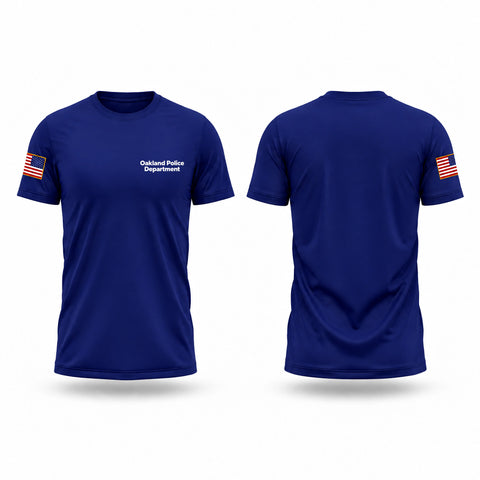 Short Sleeve Performance Shirt, Oakland Police Department, Police, Teamtime, Team time, sublimation, custom sports apparel, team uniforms, spirit wear, spiritwear, sports uniforms, custom shirts, team store, custom team store, fundraiser sports, apparel fundraiser