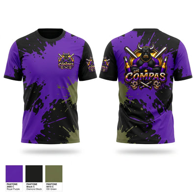 Los Compas Short Sleeve Performance Shirt - 1