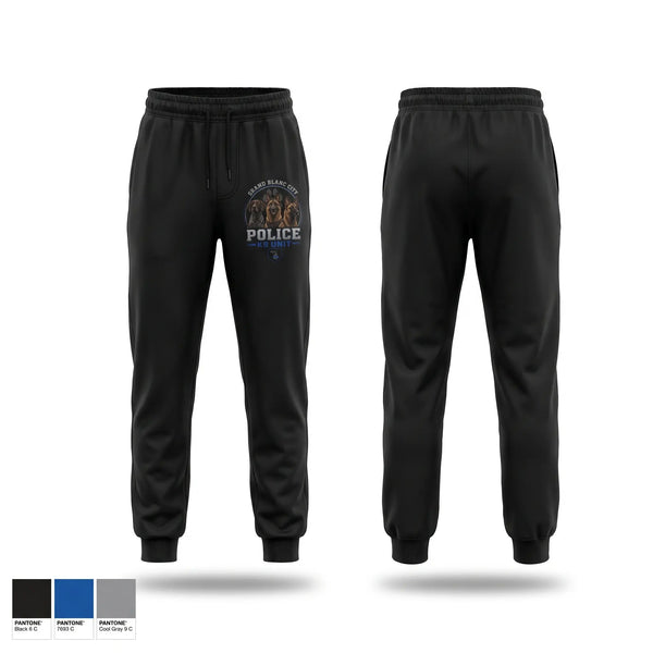 Sweatpants, Grand Blanc City Police K9 Unit, Police, Teamtime, Team time, sublimation, custom sports apparel, team uniforms, spirit wear, spiritwear, sports uniforms, custom shirts, team store, custom team store, fundraiser sports, apparel fundraiser
