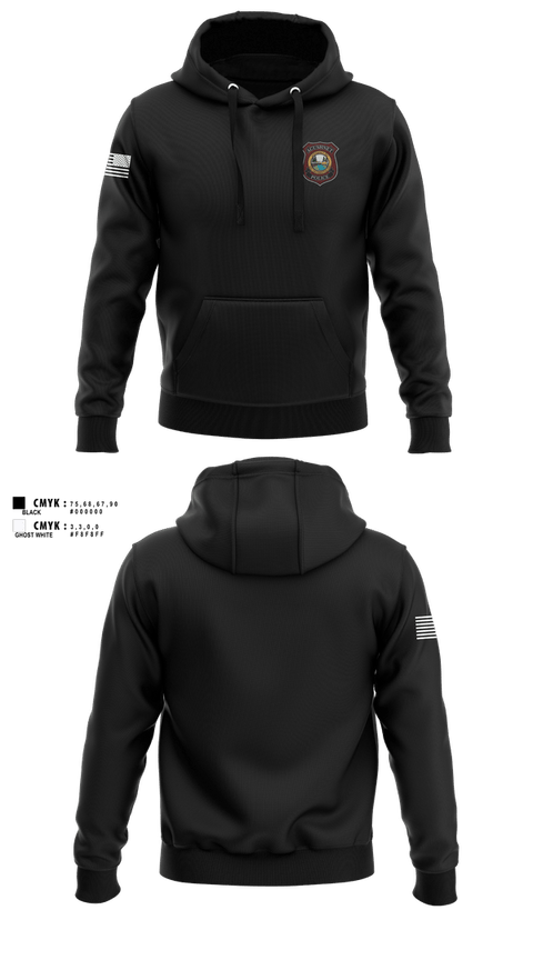Hoodie, Acushnet Police Department, Police, Teamtime, Team time, sublimation, custom sports apparel, team uniforms, spirit wear, spiritwear, sports uniforms, custom shirts, team store, custom team store, fundraiser sports, apparel fundraiser