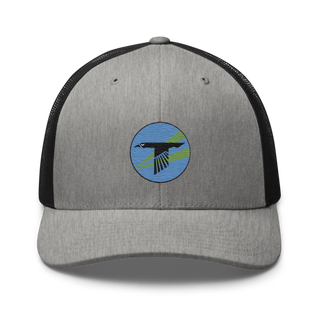 World Famous Black Ravens 41628241 Retro Trucker Hat | Yupoong 6606