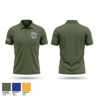 Short Sleeve Performance Polo, DCNR Rangers, Police, Teamtime, Team time, sublimation, custom sports apparel, team uniforms, spirit wear, spiritwear, sports uniforms, custom shirts, team store, custom team store, fundraiser sports, apparel fundraiser