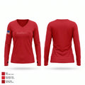 Dauntless BN Women's Long Sleeve V-neck Shirt - 1