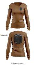 Blackwater Raiders Airsoft Women's Long Sleeve V-neck Shirt - 11