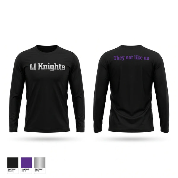 Long Sleeve Performance Shirt, LI Knights, Women's Volleyball, Teamtime, Team time, sublimation, custom sports apparel, team uniforms, spirit wear, spiritwear, sports uniforms, custom shirts, team store, custom team store, fundraiser sports, apparel fundraiser