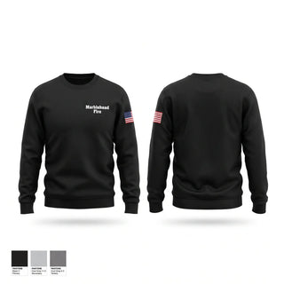 Crew Neck Sweatshirt, Marblehead Fire, Fire Department, Teamtime, Team time, sublimation, custom sports apparel, team uniforms, spirit wear, spiritwear, sports uniforms, custom shirts, team store, custom team store, fundraiser sports, apparel fundraiser