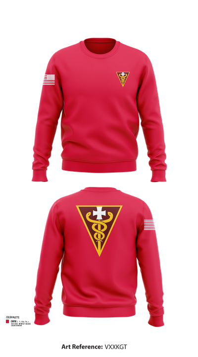 3D THEATER MEDICAL COMMAND 14799833 Crew Neck Sweatshirt - 103