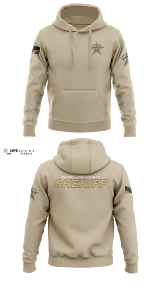 Hoodie, Vermillion County Sheriff’s Office, Police, Teamtime, Team time, sublimation, custom sports apparel, team uniforms, spirit wear, spiritwear, sports uniforms, custom shirts, team store, custom team store, fundraiser sports, apparel fundraiser