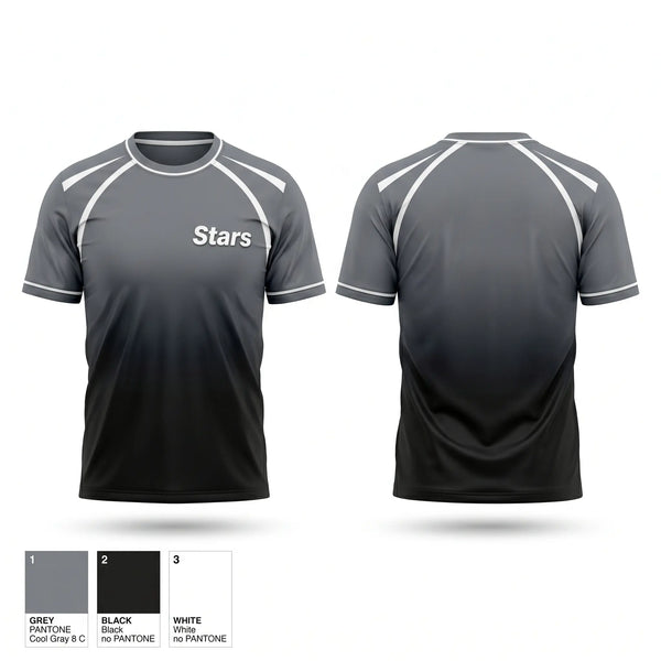 Soft Poly Tee Cotton Like Feel, Stars, Softball, Teamtime, Team time, sublimation, custom sports apparel, team uniforms, spirit wear, spiritwear, sports uniforms, custom shirts, team store, custom team store, fundraiser sports, apparel fundraiser