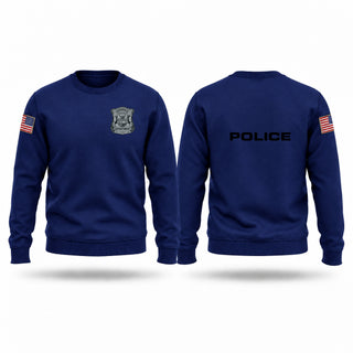 Crew Neck Sweatshirt, Ferndale Police Department, Police, Teamtime, Team time, sublimation, custom sports apparel, team uniforms, spirit wear, spiritwear, sports uniforms, custom shirts, team store, custom team store, fundraiser sports, apparel fundraiser