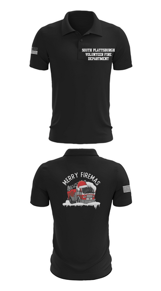 Short Sleeve Performance Polo, South Plattsburgh Volunteer Fire Department, Fire Department, Teamtime, Team time, sublimation, custom sports apparel, team uniforms, spirit wear, spiritwear, sports uniforms, custom shirts, team store, custom team store, fundraiser sports, apparel fundraiser